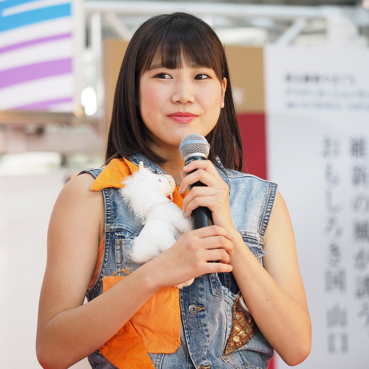 かんちゃん Sur Twitter 岡村百華さん 山口県観光 物産フェア おもしろき国やまぐち 大阪駅時空の広場9 10 山口活性学園 岡村百華