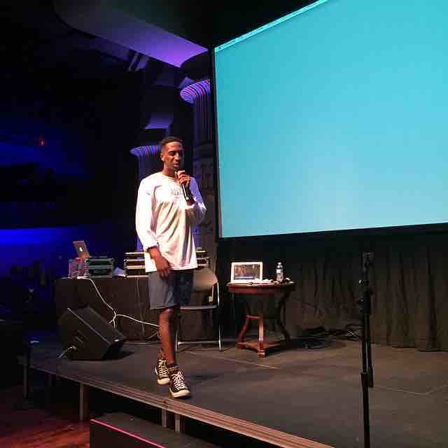 creativeconfest's tweet photo. @somekidfromohio just made his entrance! It's about to get #CCF5 https://t.co/TbKQnYVTFP https://t.co/0FEBeFZJT0 https://t.co/T7bkNsJtHZ