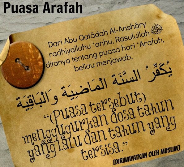 DyhKun's tweet photo. Selamat menunaikan puasa arafah teman2 🙏 https://t.co/9K3szTvF6n