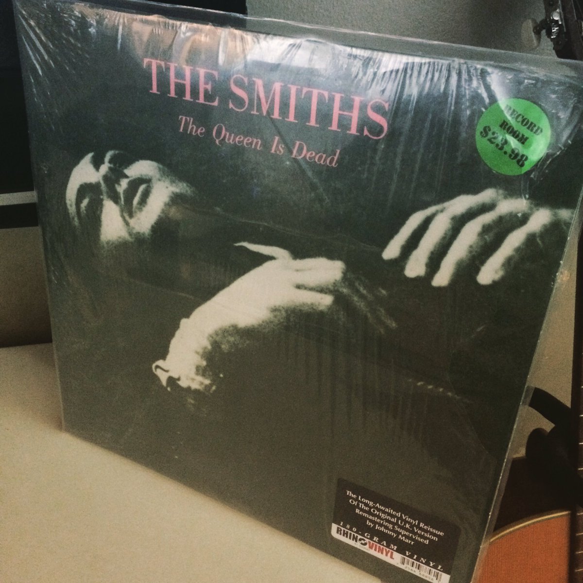 hardestwalk's tweet photo. The Smiths :: The Queen is Dead  #records #vinyl #vinyljunkie  #thesmiths #goat #recordcollection https://t.co/wX6t1rtYyh
