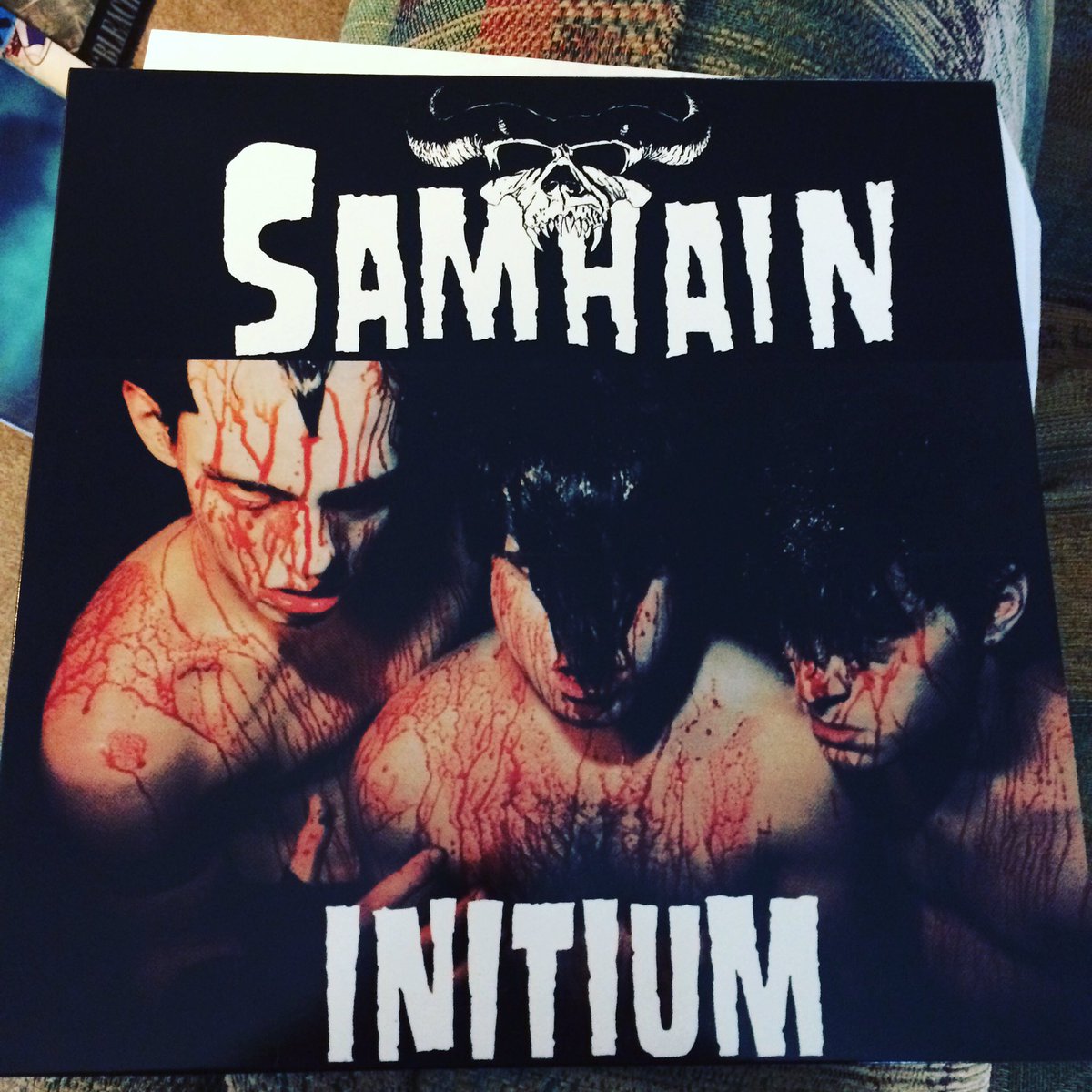 hardestwalk's tweet photo. Samhain :: Initium  #records #vinyl #vinyljunkie  #danzig #samhain #recordcollection #horror #punk https://t.co/RHD7mHHBt2