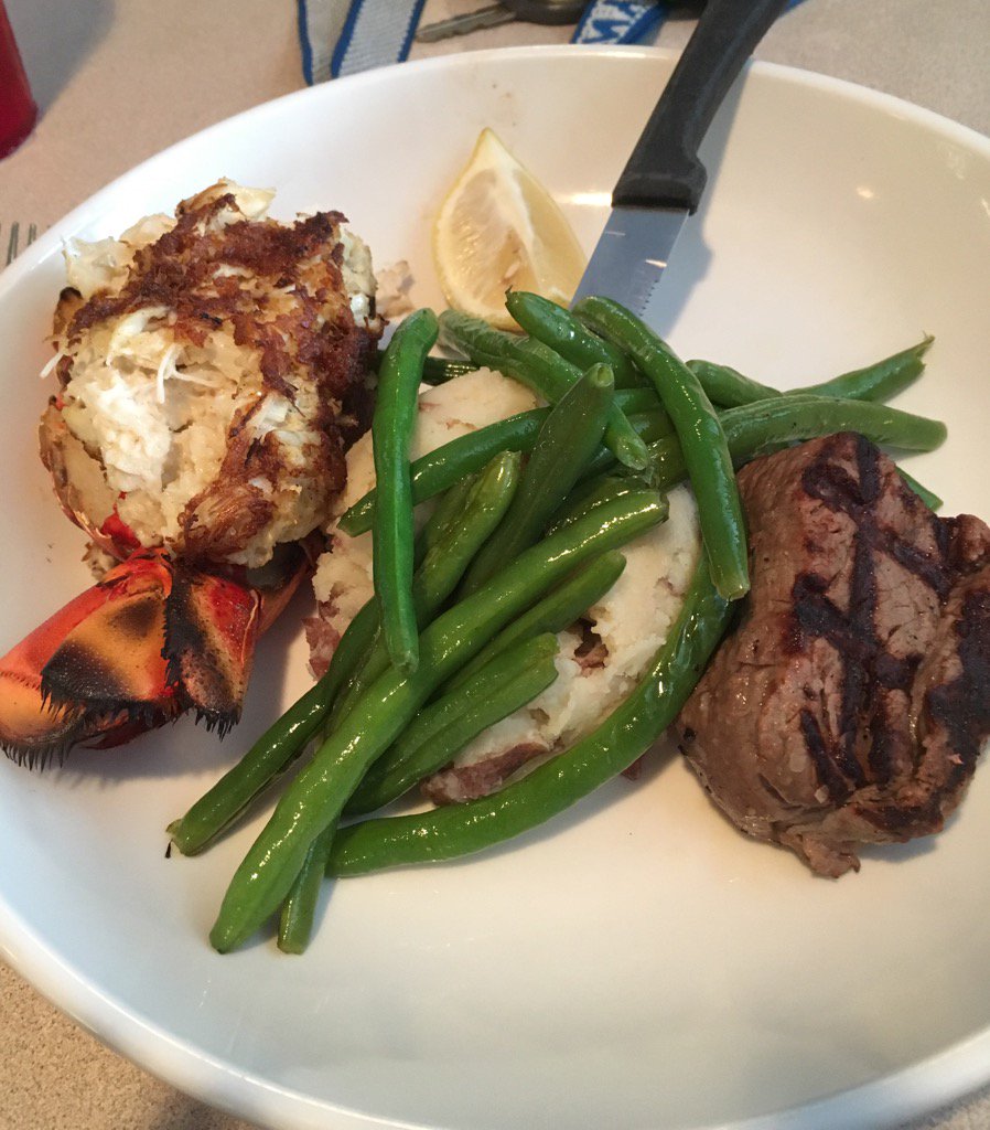 Surf n turf <a href="/MattsFishCamp_/">Matt's Fish Camp</a>