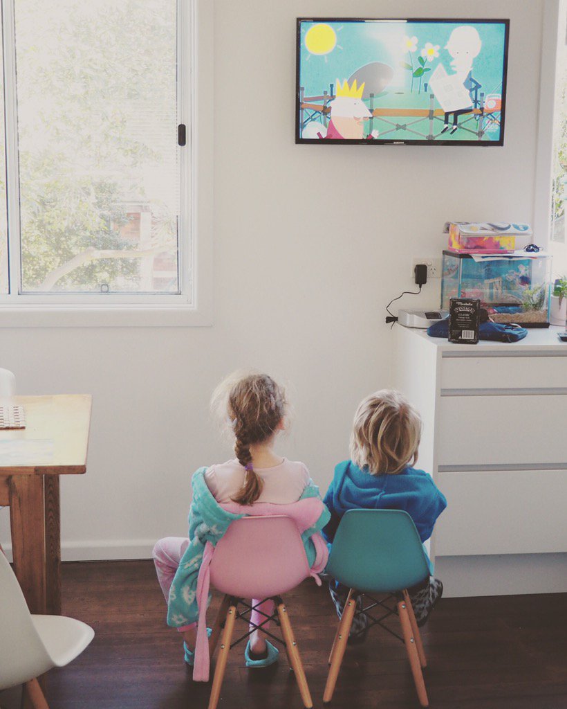 stirlo80's tweet photo. Sorry kids but the #HurleyPro is on in the living room this morning 😛 https://t.co/R8bLaslvUM