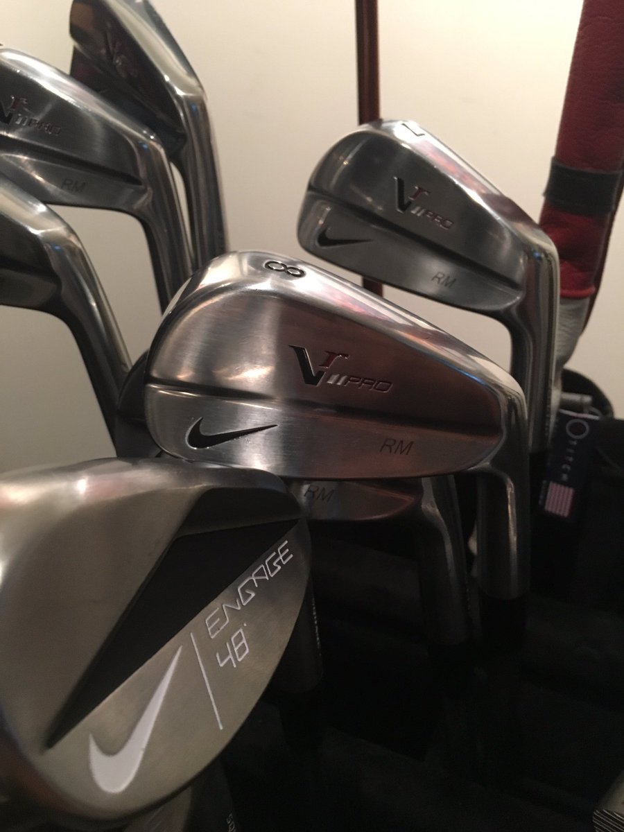 <a href="/customgolfclubs/">Evan Sturdivant Golf</a> <a href="/SSTPURE/">SST PURE</a> did a killer job on my last set of @nikegolf wedges and irons #betterfitlowerscores