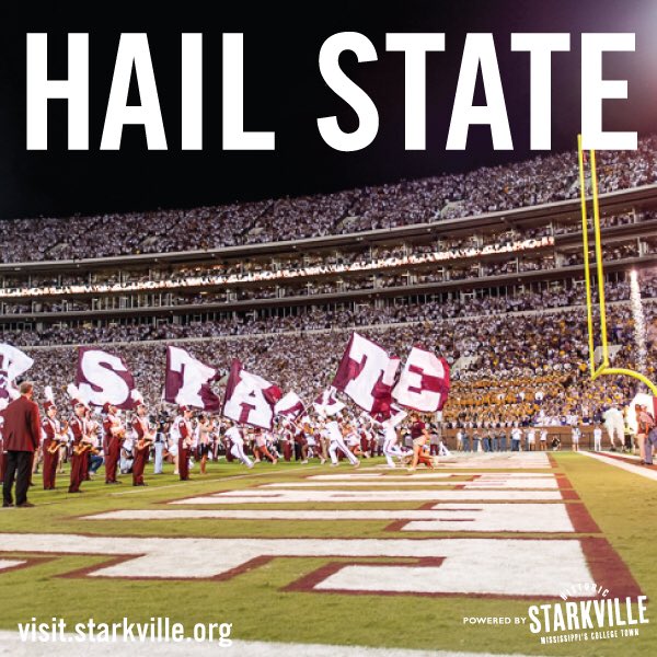 mscollegetown's tweet photo. Almost game time! ❤️ if you #HAILSTATE https://t.co/AQUxRV9CUS
