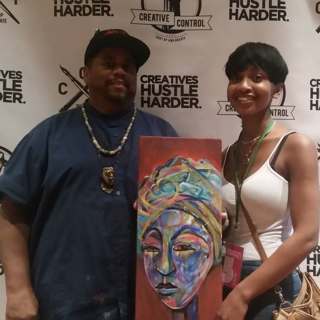 ArtWithDuarte's tweet photo. #ccf5 Sold painting to interior designer #ARTWITHDUARTE #DCG Long Neck series https://t.co/74m8HFKbxZ