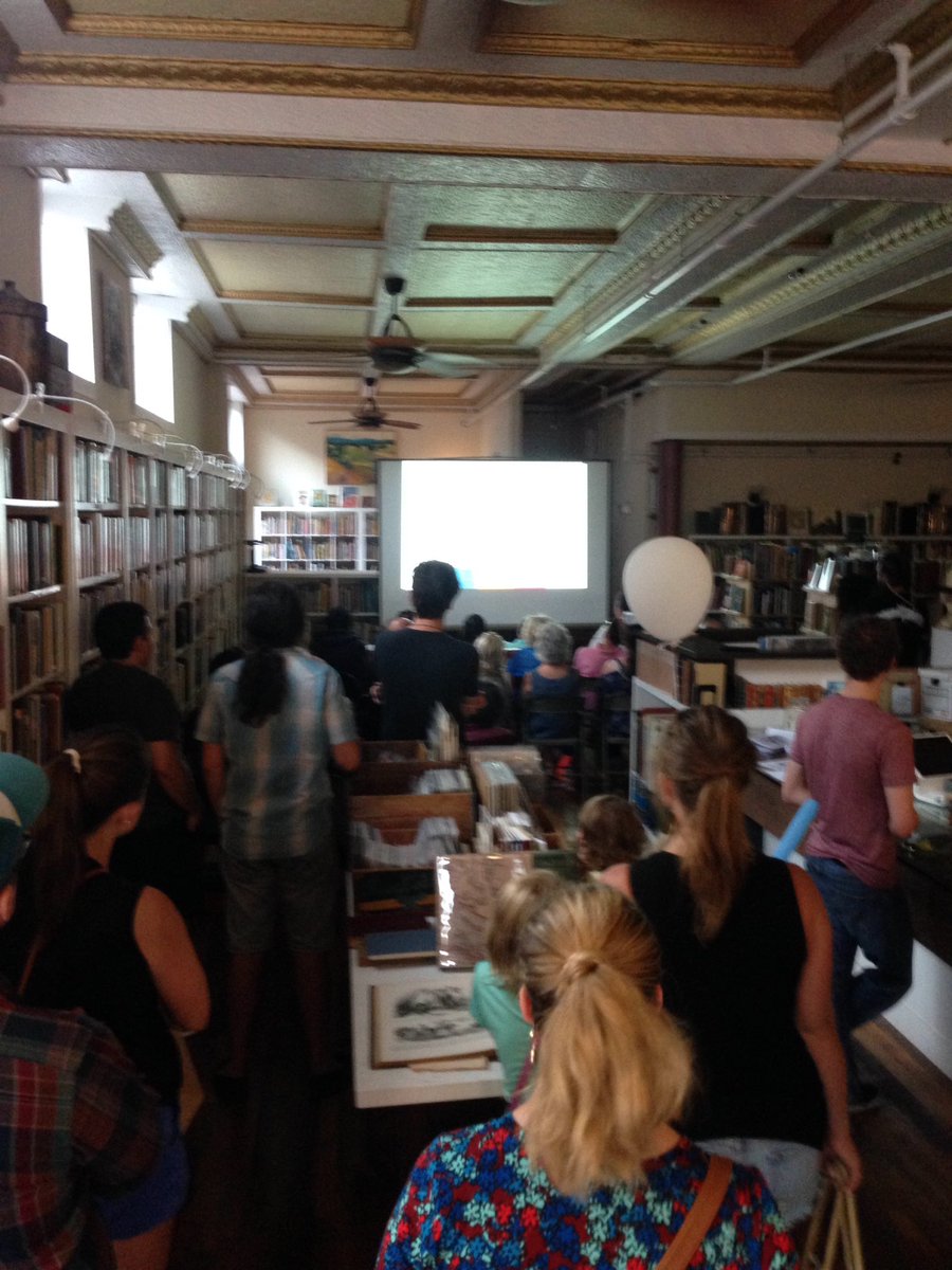 LancePaper's tweet image. #Staunton International Film Fest in full swing at #BlackSwanBooks