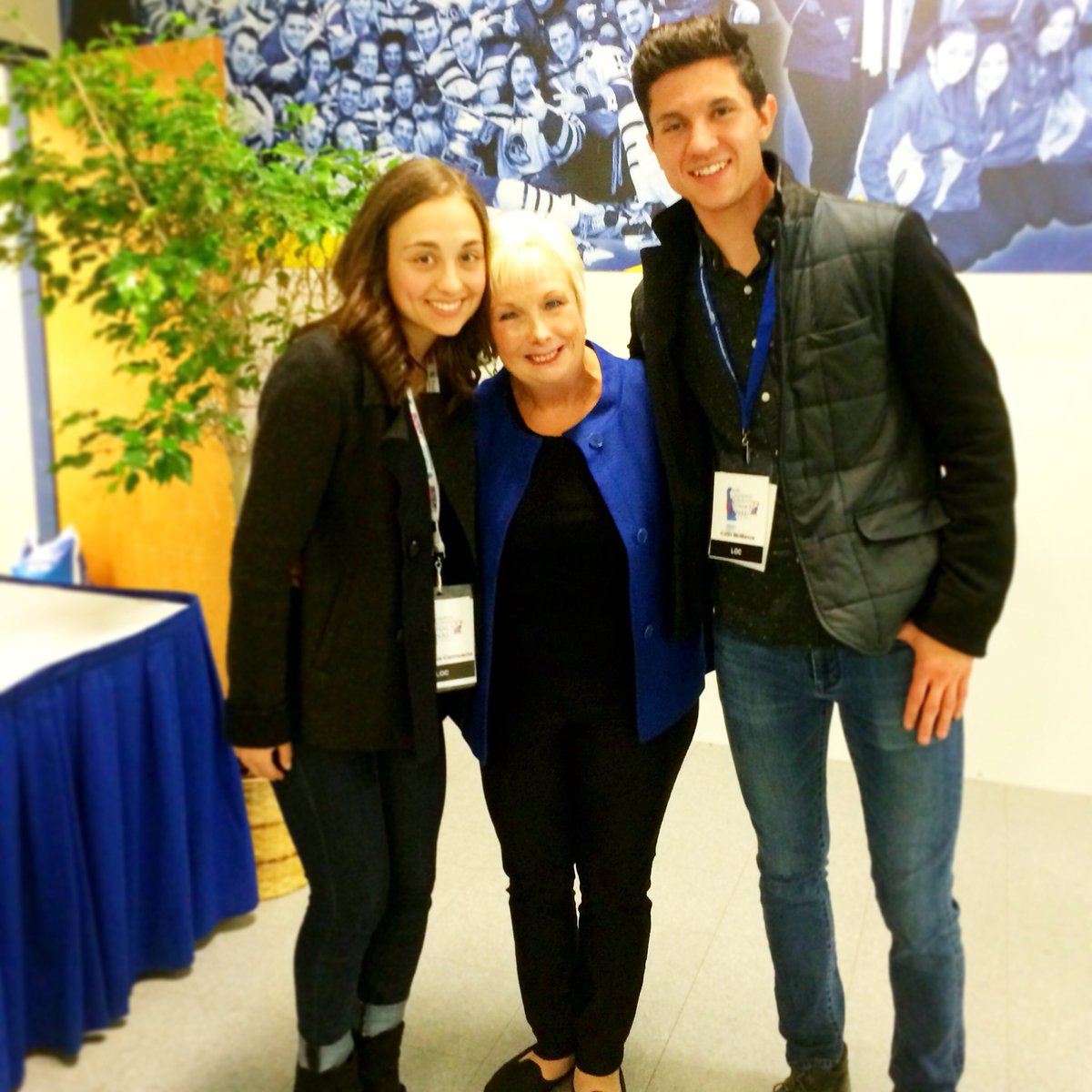 ColinJMcManus's tweet photo. It was a privilege to meet the amazing Colleen O'Connor this week! #NSDF16 #OlympicHistory https://t.co/ywS7sPJ4zR