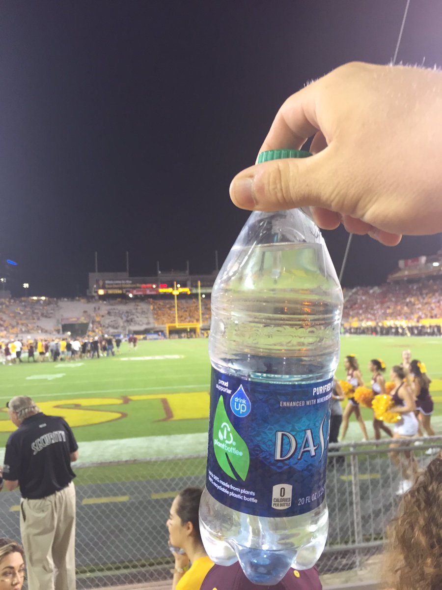 asu_saa's tweet image. Don&apos;t forget to #stayhydrated while we #WreckTheTech