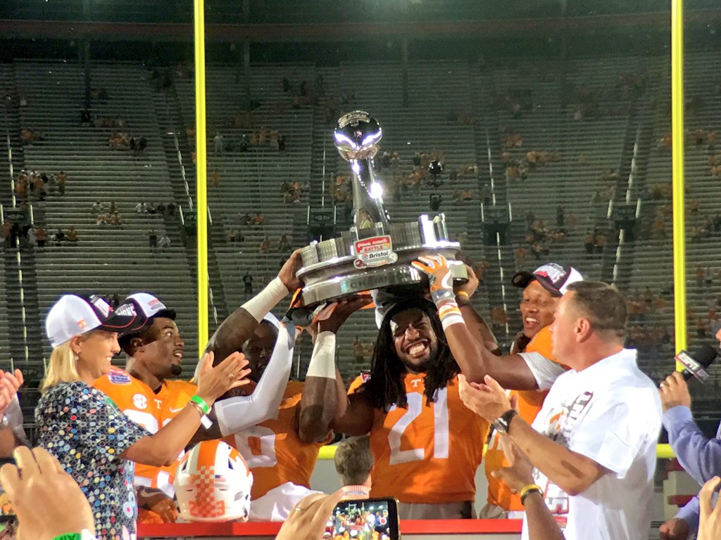 CollegeGameDay's tweet photo. That feeling when you win college football's biggest ever. https://t.co/1cFr1jtsHJ