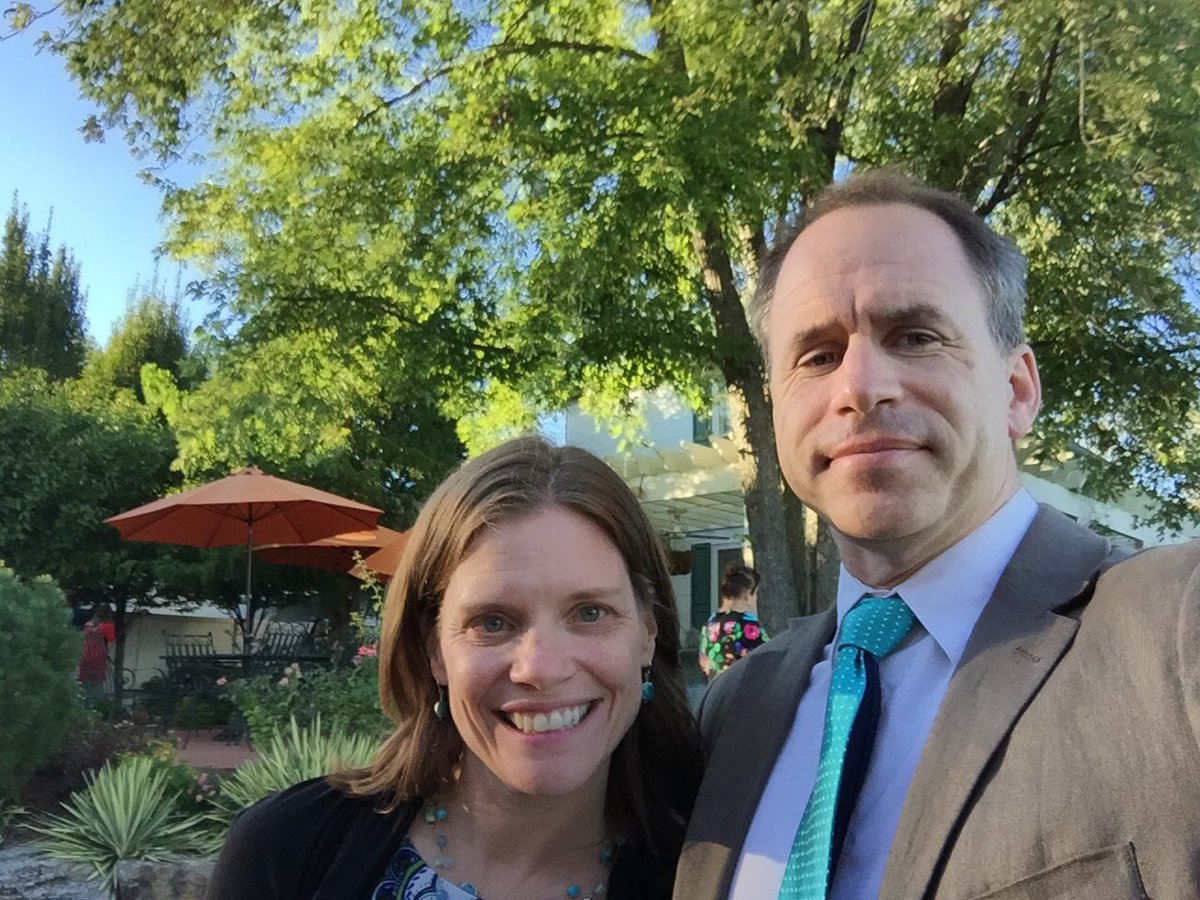 Beautiful evening for an outdoor wedding #babygotzach