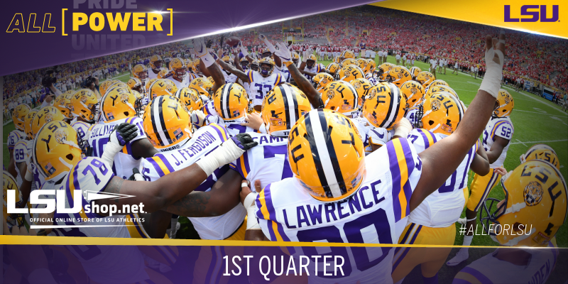 LSUfootball's tweet photo. LETS. GEAUX! #LSUShop https://t.co/u4vOA1eAvo