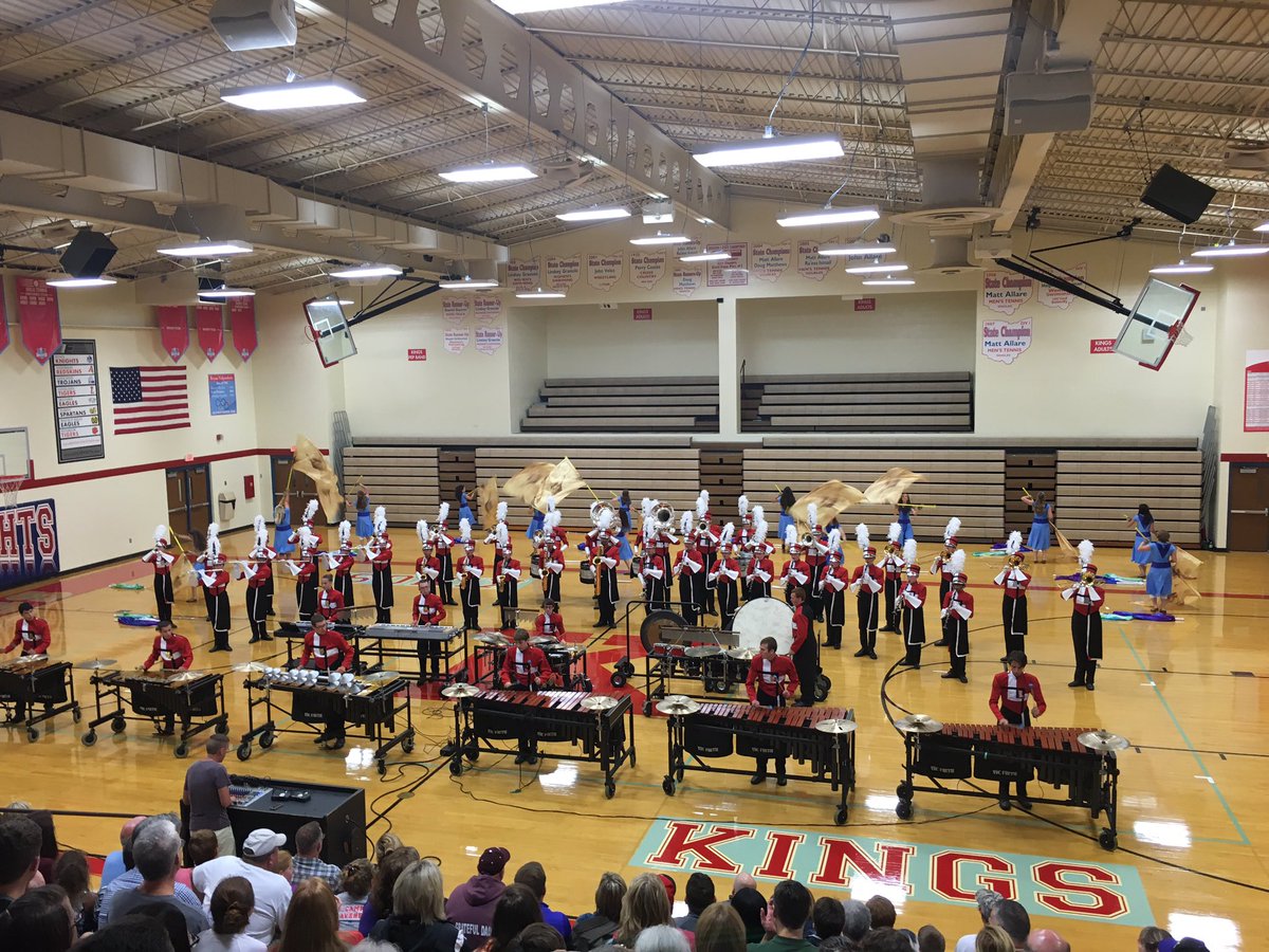 KingsBands's tweet photo. Good luck La Salle!  Performing "Genesis" #kingsinvitational https://t.co/8v6jS0X8Sr