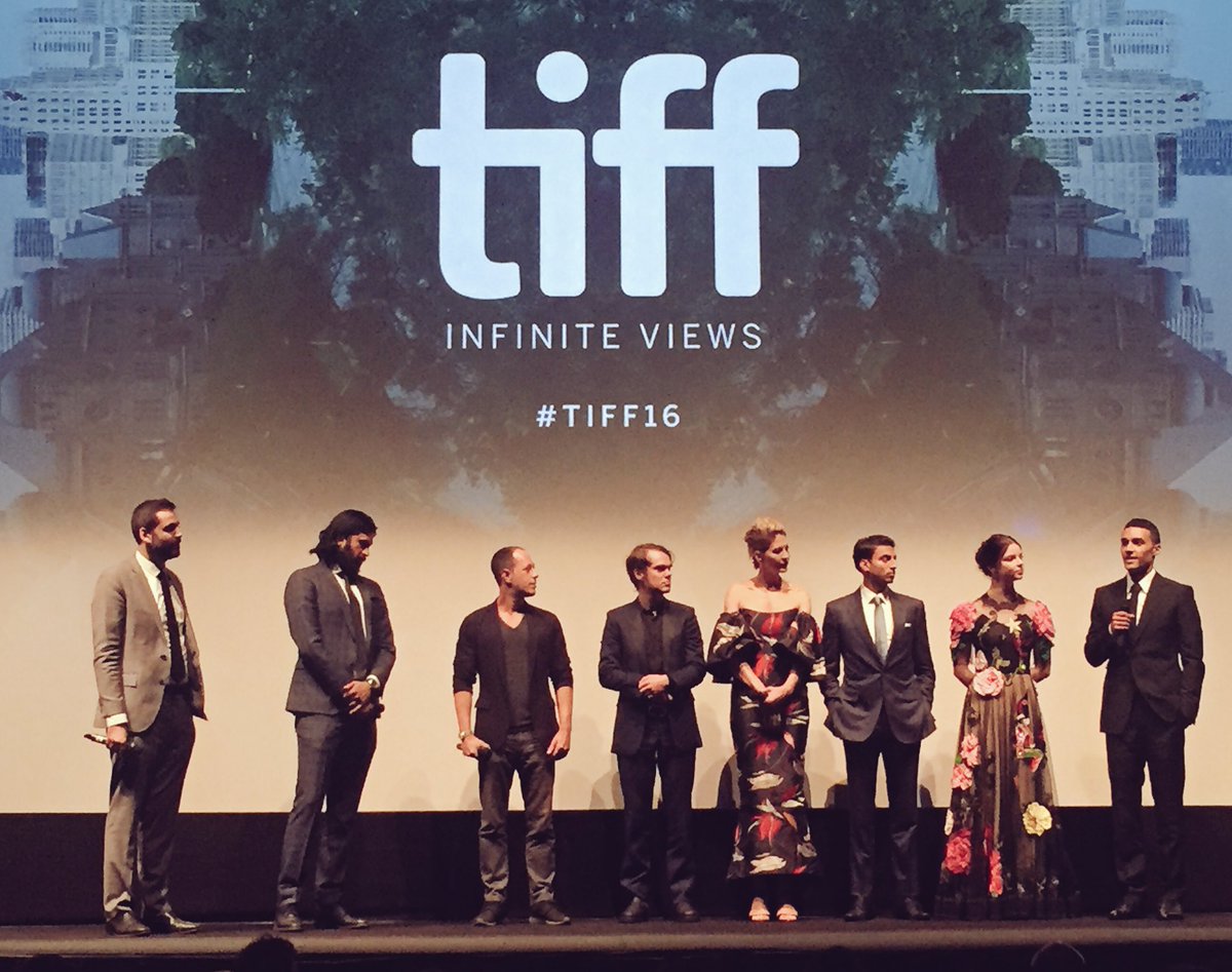 Barry opened at #TIFF16 tonight and <a href="/TannerZee/">Tanner</a> snapped a pic for us from the Q&amp;A with the cast! 📸
