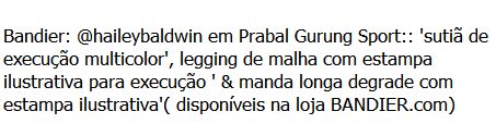 portalhaileybr's tweet photo. Bandier: https://t.co/CTwrytIkv7