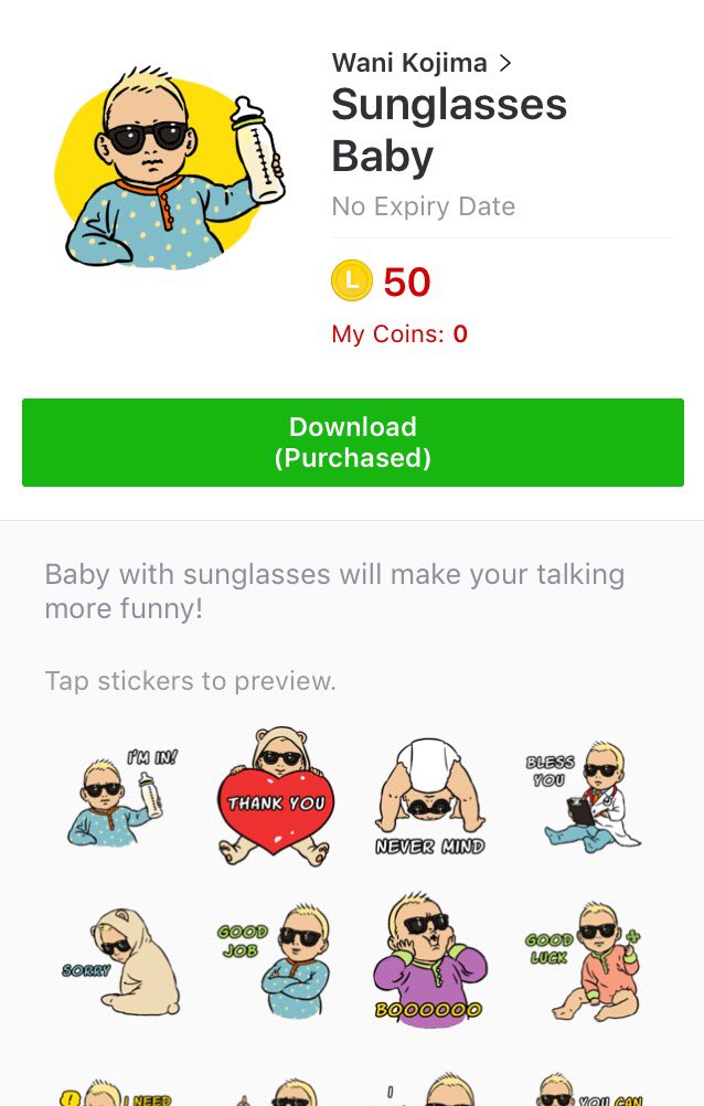 TokoPutri's tweet photo. #StickerLINE #Creator in #Babies #Series π #StickerLINECreator #StickerCreatorLINE #StickerCreator #Baby #LINE https://t.co/9HAnEyywdY