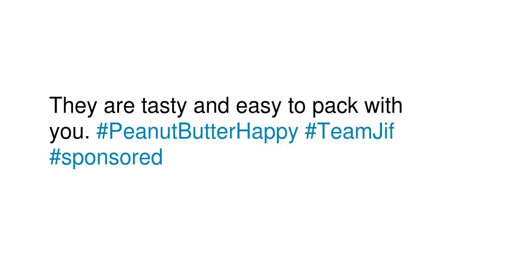 smoothiie1981's tweet photo. Tell us why Jif® Bars give you some snacking peace of mind. #PeanutButterHappy #TeamJif #sponsored https://t.co/lQplGycItN