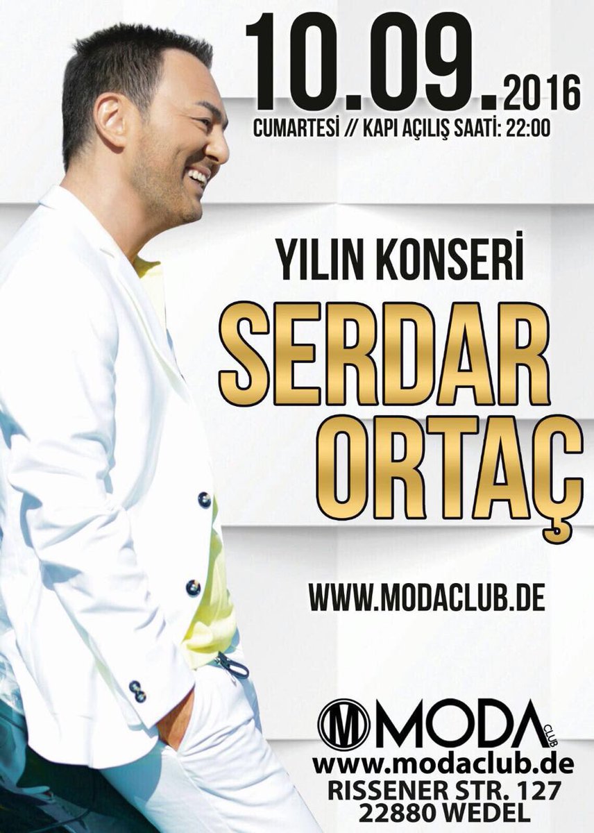 Hamburg konserimiz şimdi bitti teşekkürler  herkese