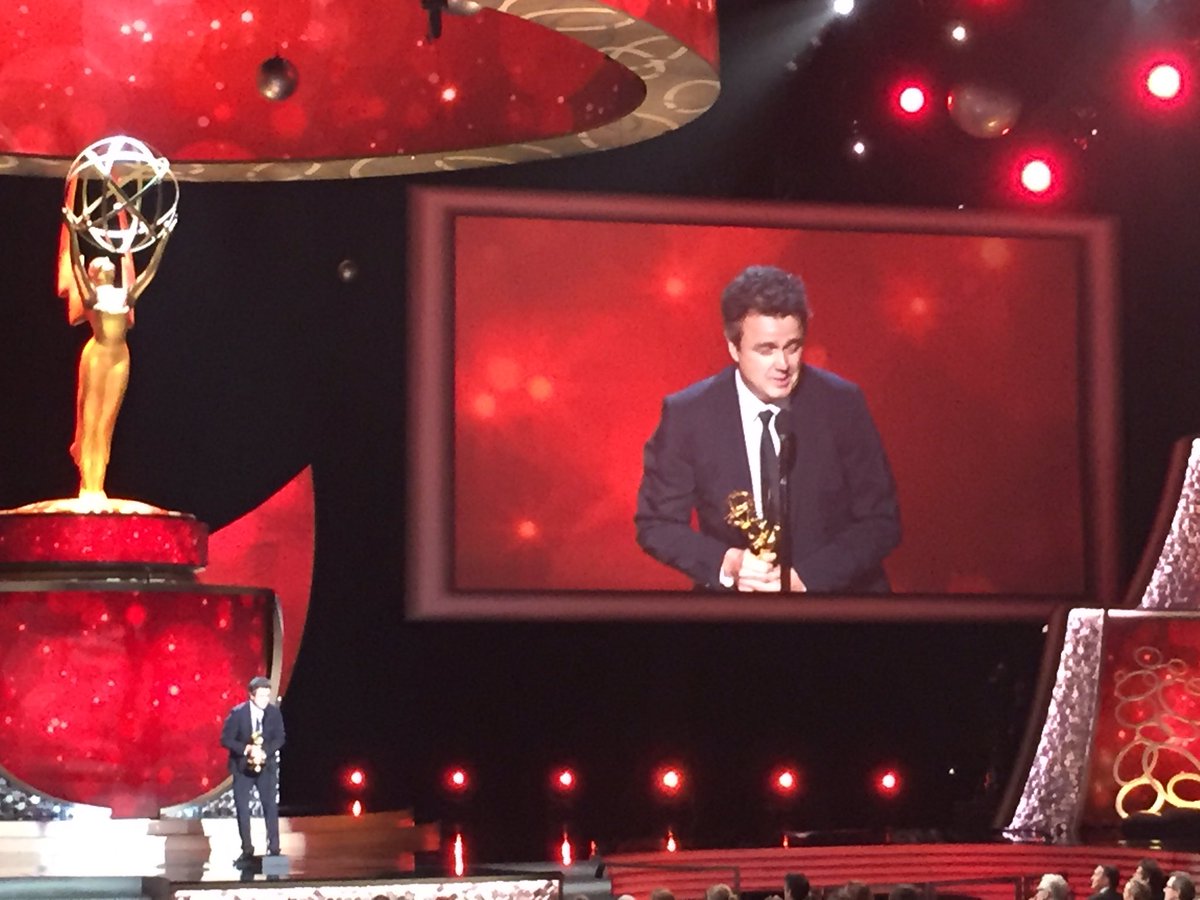 bmi's tweet photo. Congratulations Sean Callery @seancallery for winning the Emmy for Outstanding Main Title Theme for "Jessica Jones" https://t.co/pJwYdaQOPa