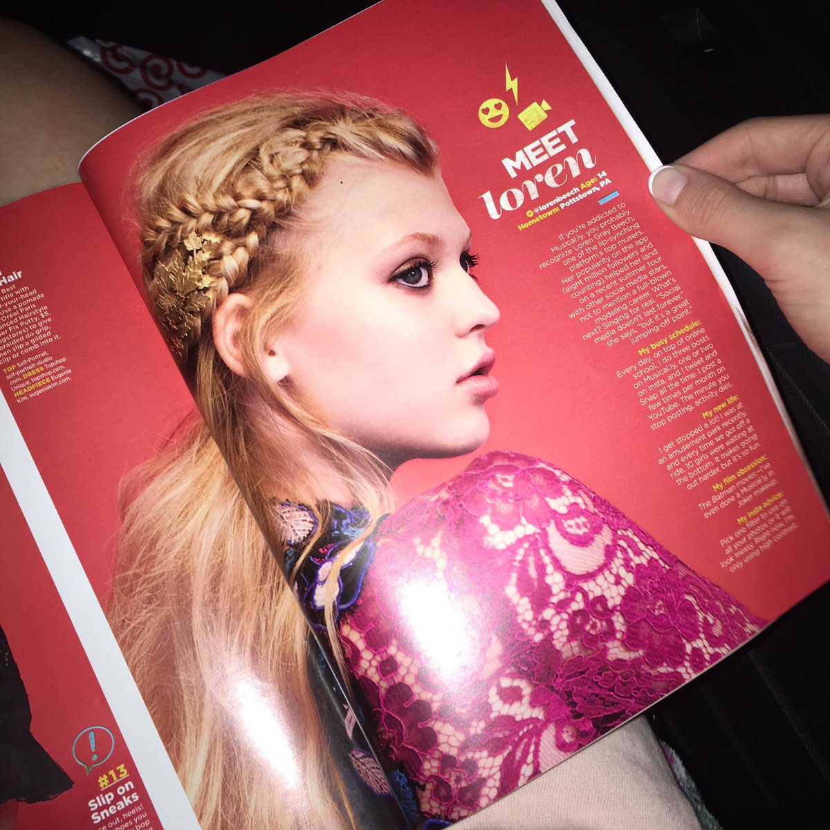iamlorengray's tweet photo. .@seventeen this was so much fun. couldn't have done it without you guys, my family . so blessed❤️ https://t.co/wuwRx9YLVA