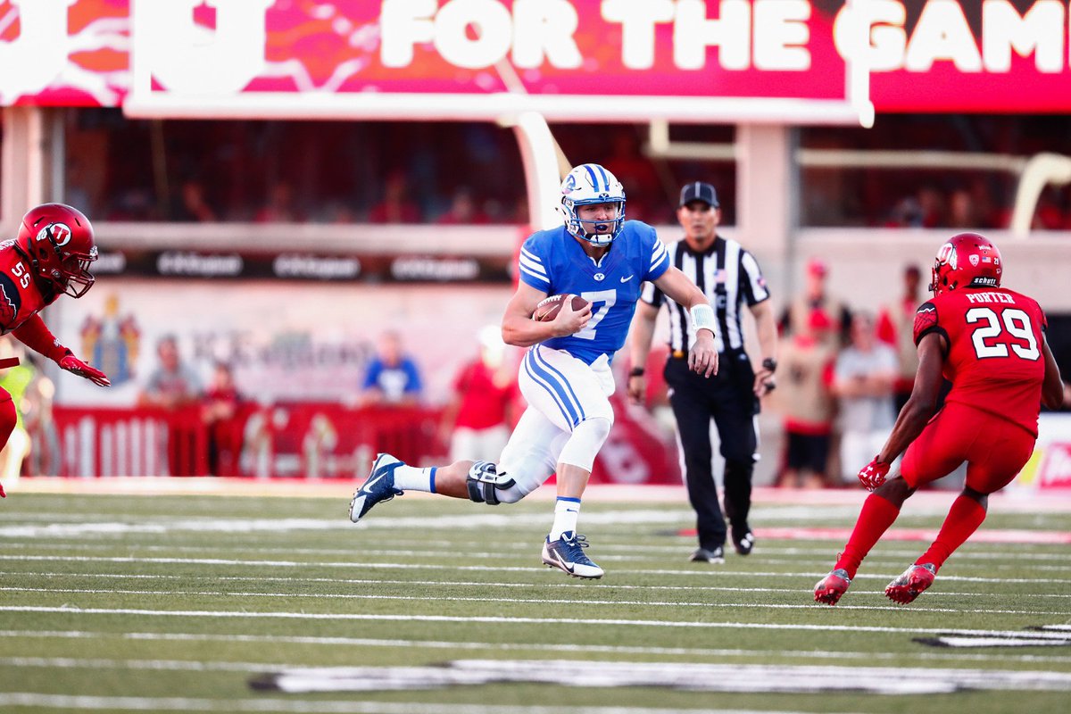 TD Taysom Hill!! http://bit.ly/2c9OfaA #BYUvsUtah #BYUFOOTBALL 