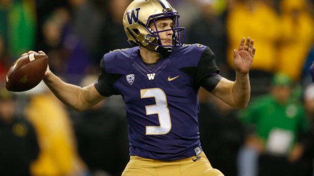 Folsom grad <a href="/jake_browning/">Jake Browning</a> made history with UW Football today cbsloc.al/2cDk8Um