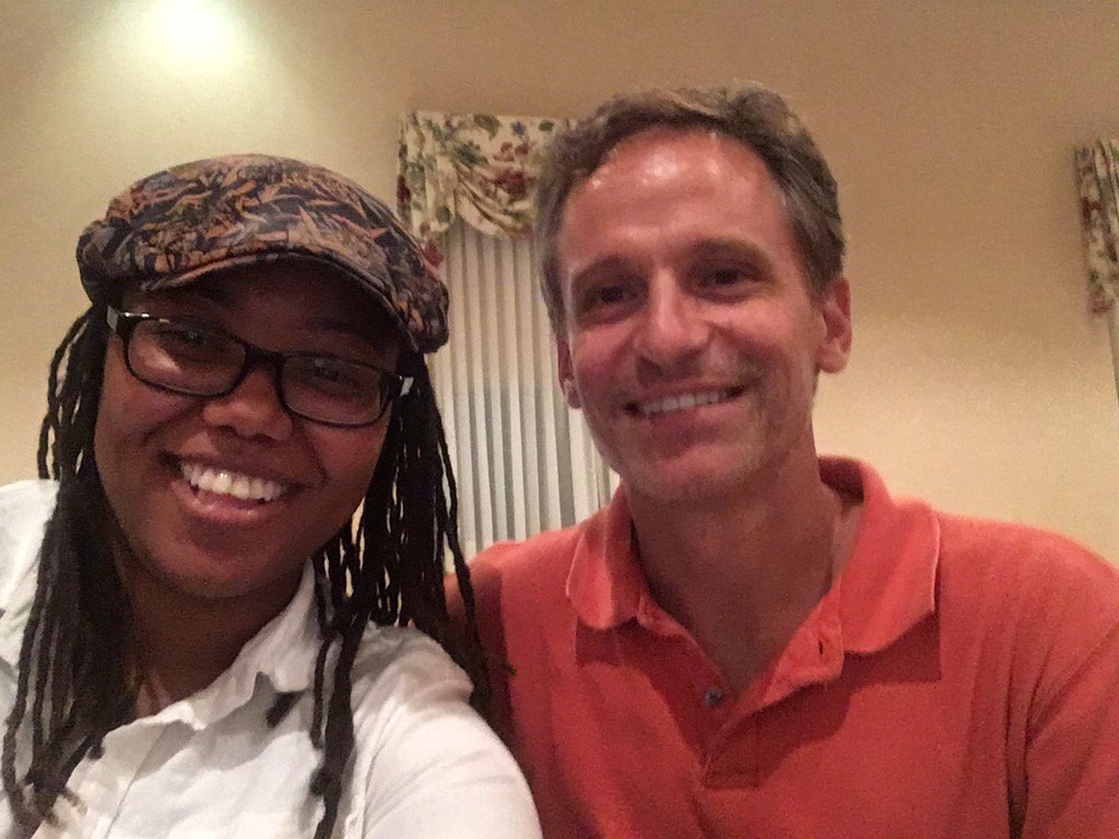 TheMonicaRhodes's tweet photo. #IPTW2016 with David Logan...hanging since the very first #HOPECrew project (2014) at @ShenandoahNPS #vintageinc https://t.co/QG1QRVmtcS