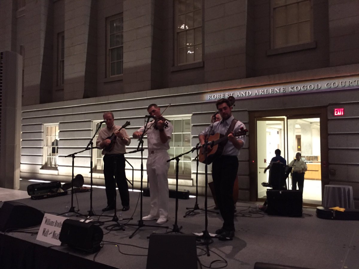 CDP_Rad's tweet photo. The Williams Brothers at the #ASHNR16 gala! Whoo hoo! We got us some bluegrass. https://t.co/pDEI6xvHsD