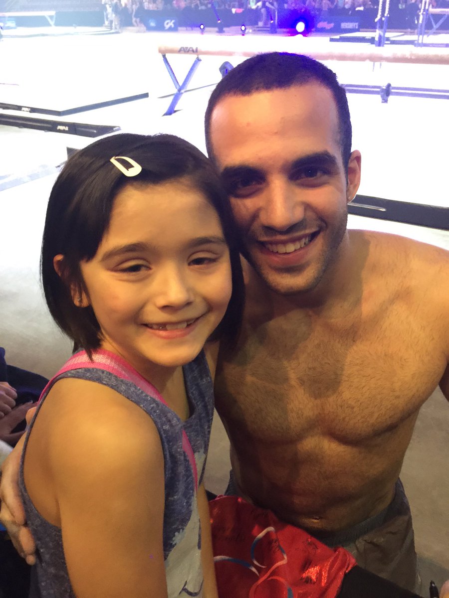 lizavito's tweet photo. #GymnastPrincessIsBitty with @DanellJLeyva #usagymnastics #themitchellexperience #BittyIsAPunk #CrAsian https://t.co/sJAvlchURJ