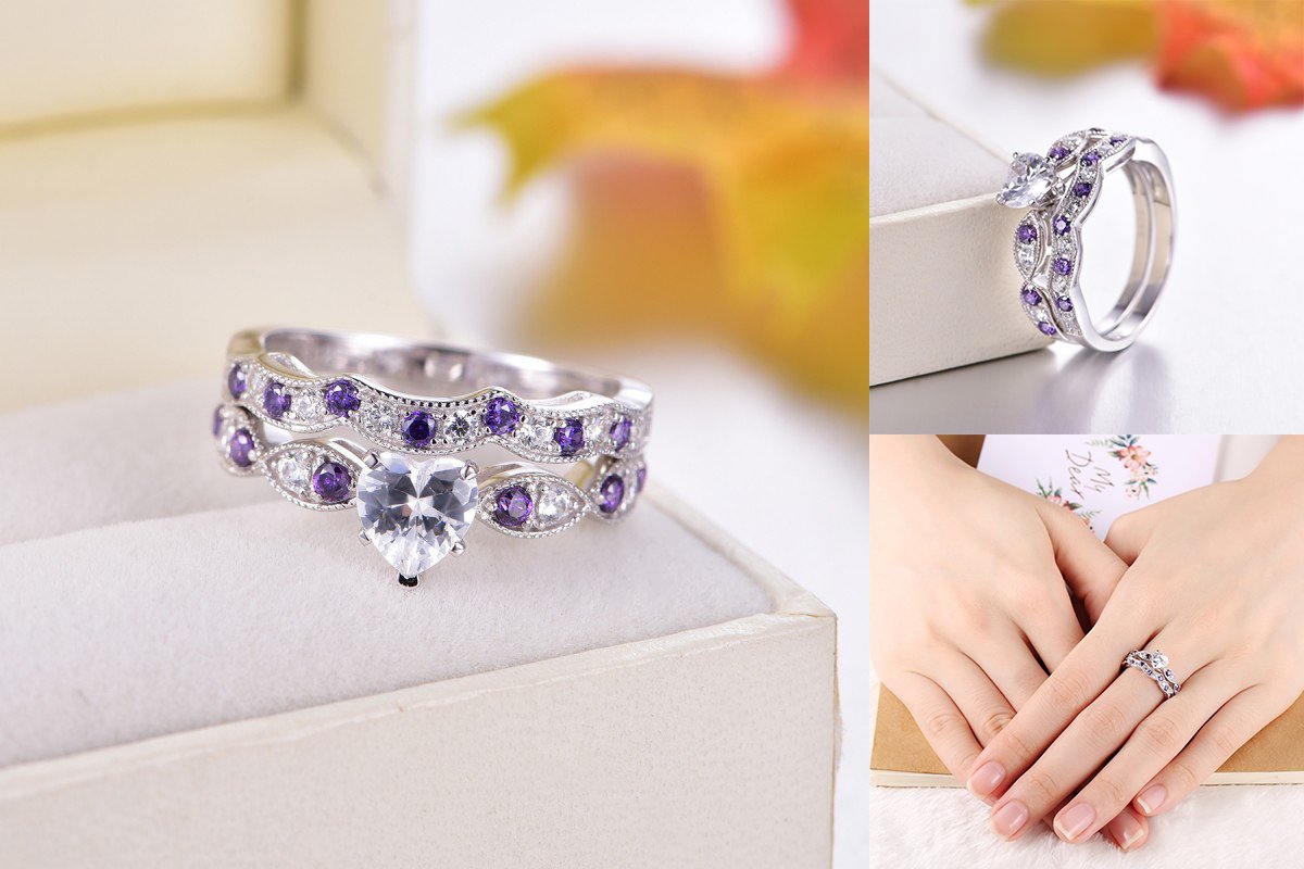 Metisufashion's tweet photo. ✨ 2PC Center Heart Of Love Engagement Ring Set ✨
#Silverringset #Heartdiamond
Shop it here: https://t.co/wE9qjrCpRF https://t.co/cI3UHuflET