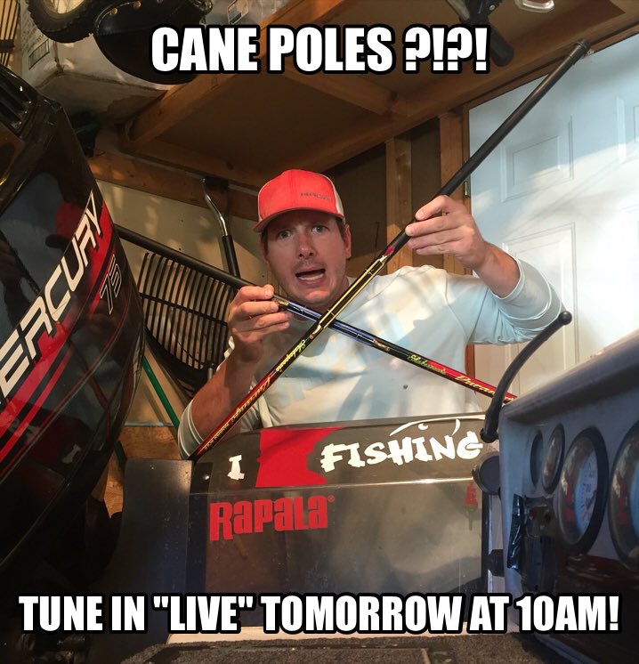 iMNfishing's tweet photo. What is Twitter good for? Telling you to go on Facebook :) join us live from the lake @10EST tomorrow morning! #live https://t.co/Cu4ETQ5Mzr