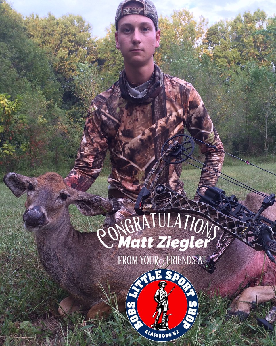 bobslittlesport's tweet photo. Congratulations to our friend,
Matt Ziegler on his opening day doe!
Way to go, Matt!
#njdfw #earlybow #njhunting https://t.co/YeA4vTH8Yz