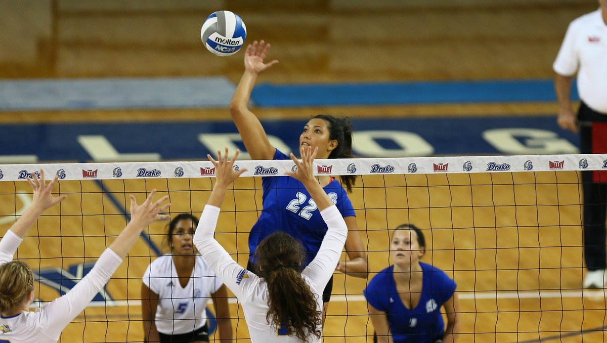 DrakeVolleyball's tweet photo. And congratulations to Makena Schoene and Kameo Pope on earning EIU Panther Classic All-Tournament Team honors https://t.co/ayqOXeu6kq