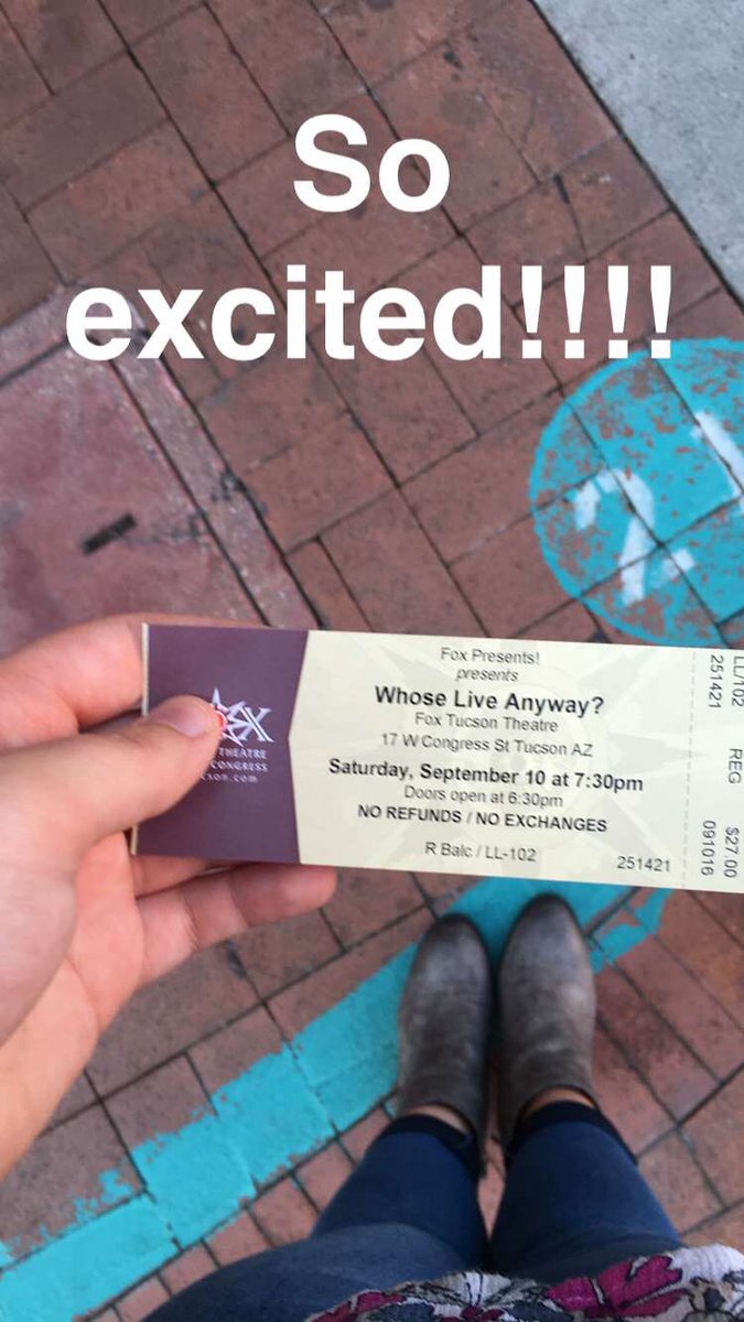 allieb3535's tweet photo. Already living for this!! #WhoseLineLive https://t.co/71wHuoxSbh