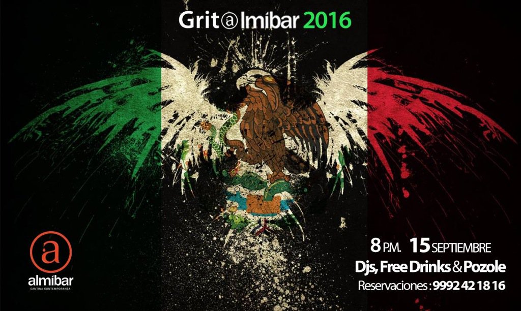AlmibarMid's tweet photo. Grit@lmibar 2016 Arte Culinario del mejor Chef del sureste, DJ's Legendarios 8 P.M. @Almibar invita Mezcal y Pozole. https://t.co/LXxbdDwjBZ