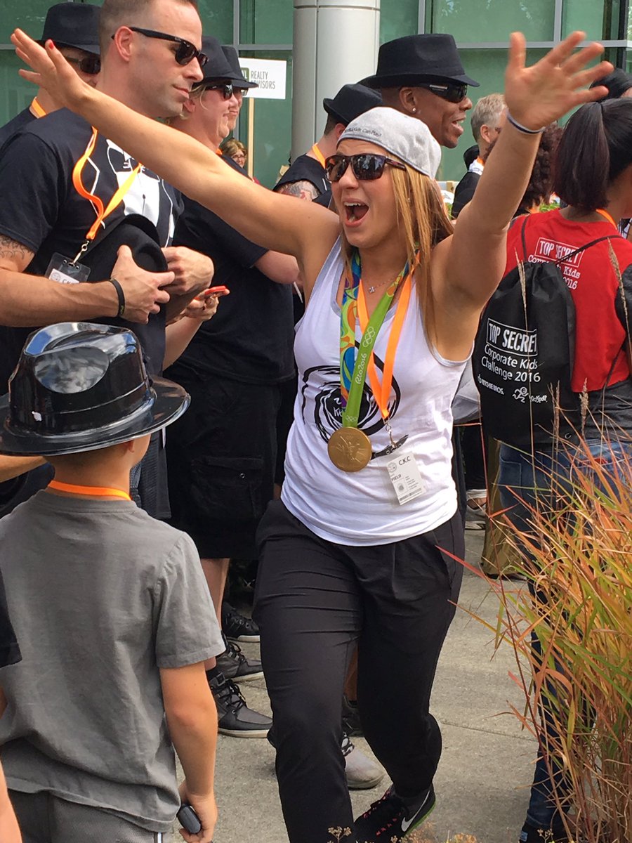 LyndseyChauhan's tweet photo. Awesome day helping out @KidSportBC at the annual @RBKidsChallenge #CKC2016 https://t.co/q4e5Efj1OH