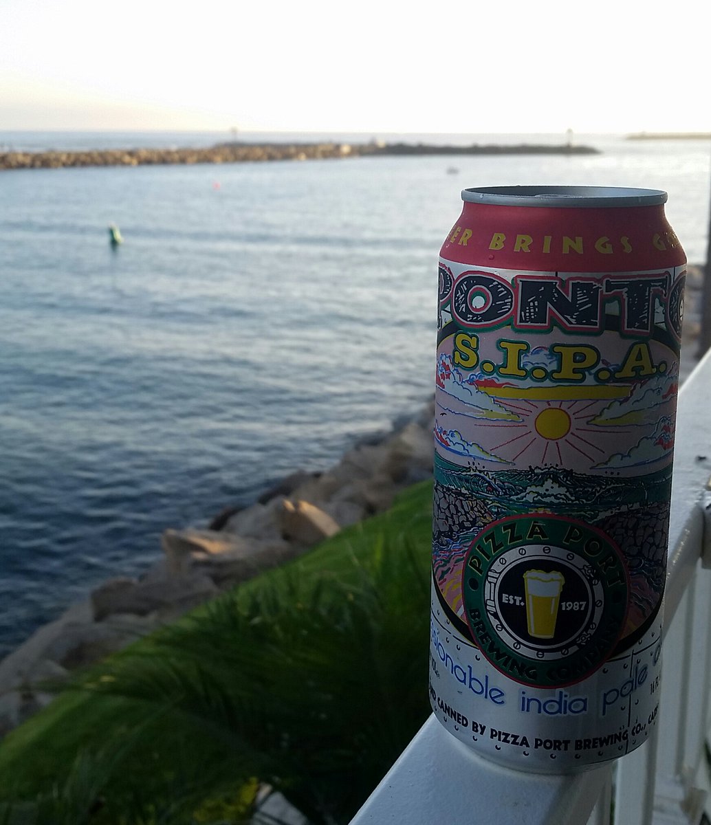 ColorBlindBeer's tweet photo. Just another great day in @visitsandiego. #goodbeerbringsgoodcheer @PizzaPortBeer https://t.co/iOcm4WNUXW
