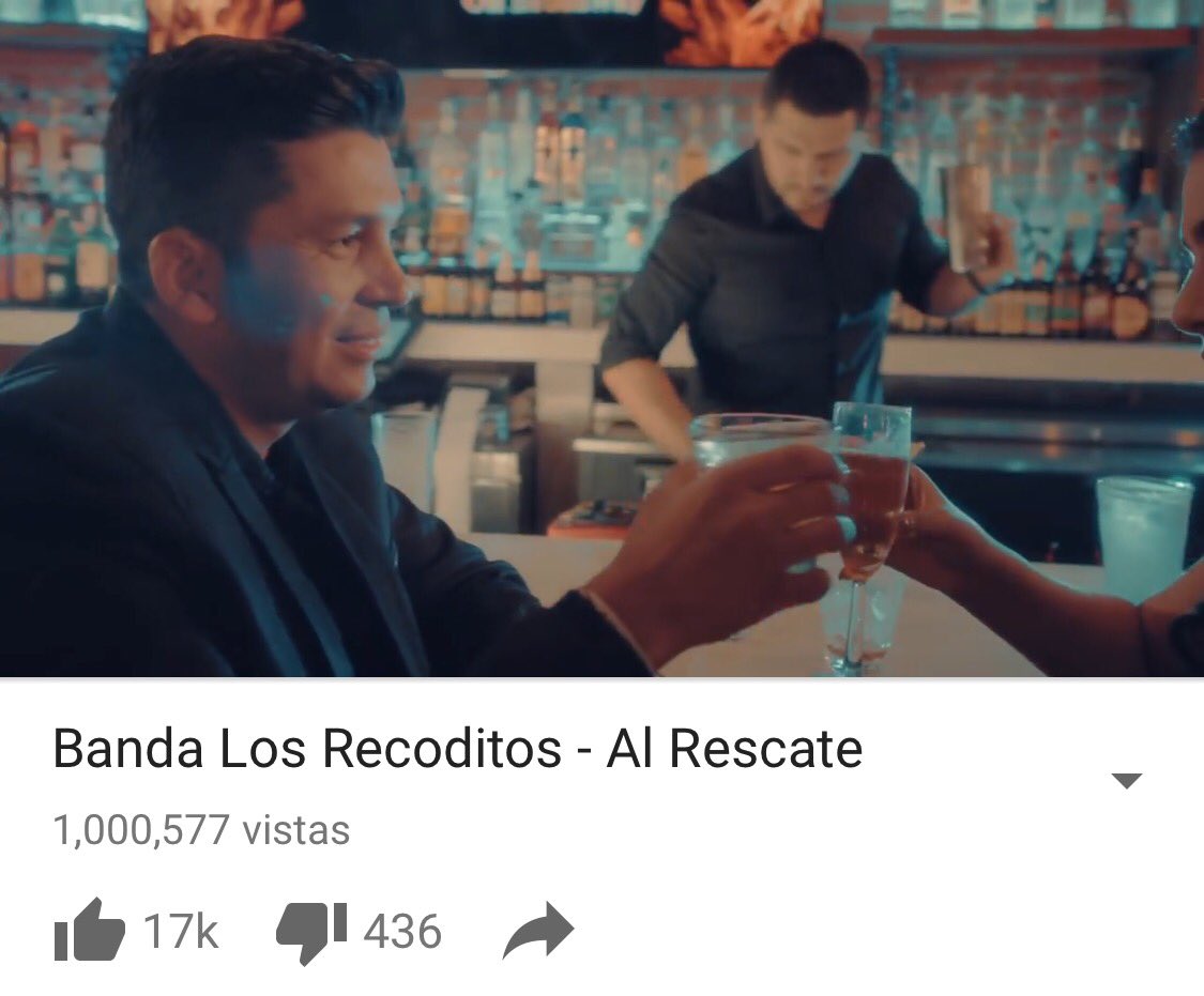 luisangelelfla's tweet photo. Gracias por su apoyo mi raza ya rebasamos el millón de vistas de #AlRescate https://t.co/a8ZdZ3mjmF