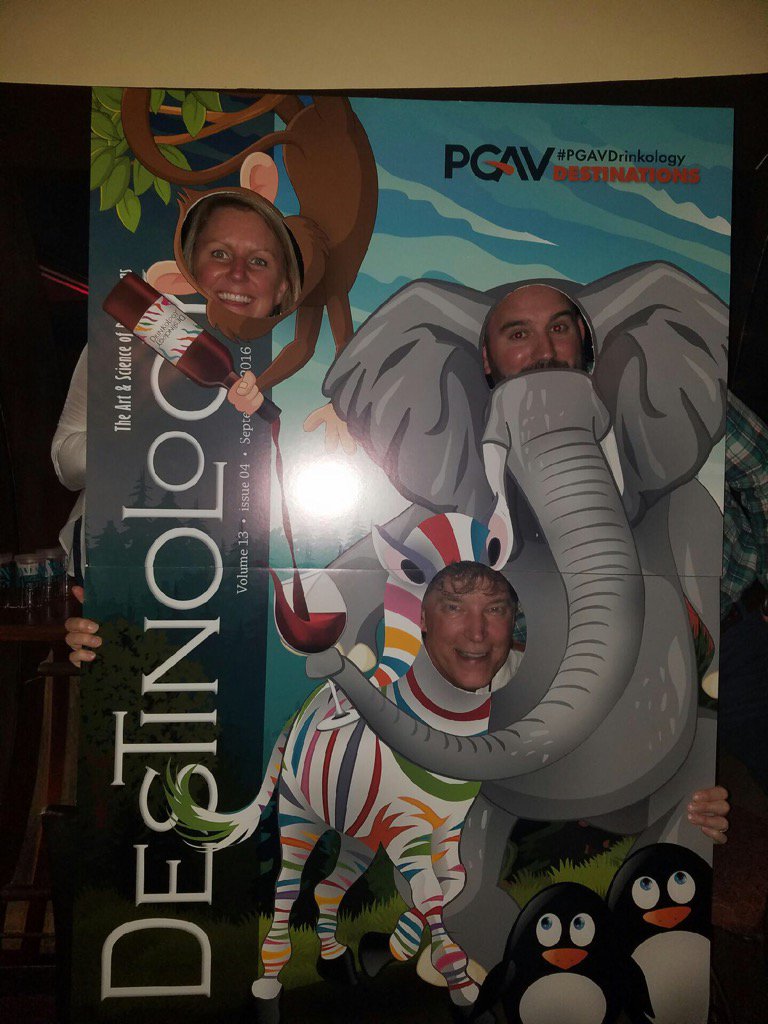 #pgavdrinkology has begun #AZA2016