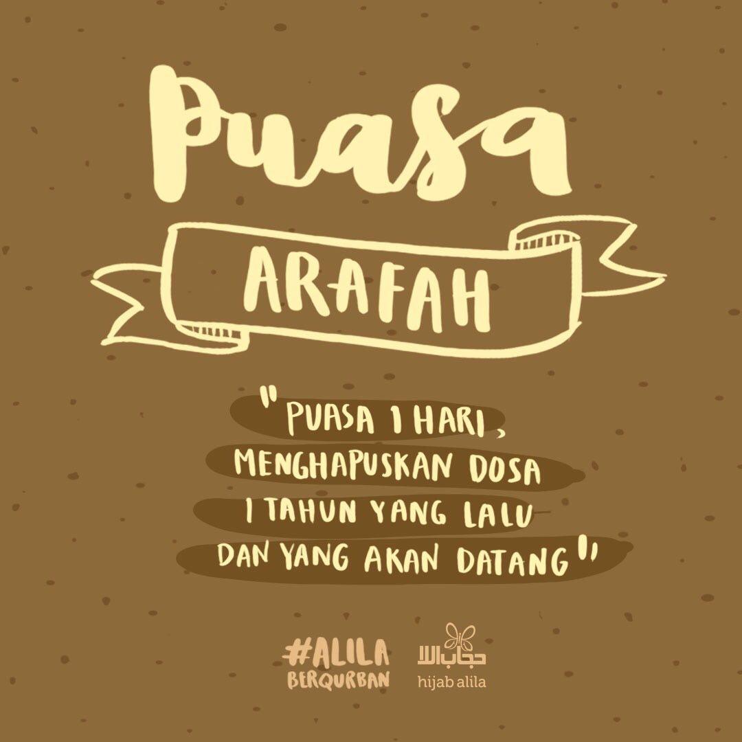 semangat ya puasa Arafahnya, tambah terus amal ibadah, mudah-mudahan kita termasuk yang mendapatkan ampunan Allah :)