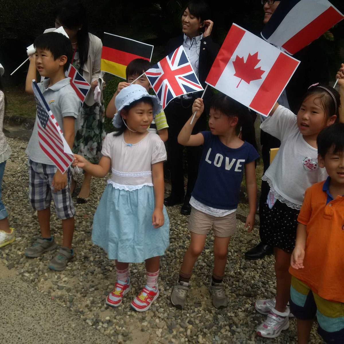 I'm feeling the love here in Kobe. #globalhealth ambassadors!