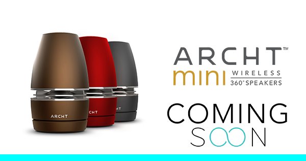 BrianLBarnett's tweet photo. Now on @ComingSoon_Tech | @archtaudio: Portable &amp; Immersive 360 deg sound &amp; bass impact https://t.co/XzGjfxMDaO https://t.co/9EL0kQHOSM
