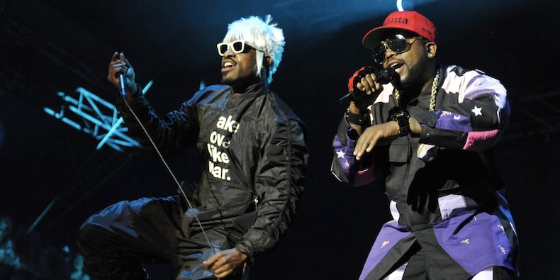 pitchfork's tweet image. Watch @OutKast perform at the Dungeon Family reunion p4k.in/1JSEvtz