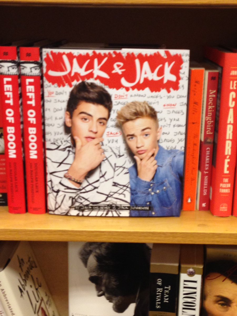 ward_karli's tweet photo. @JackJ and @jackgilinsky  I seen your book at a books a million today😊😊 https://t.co/ghzQ1fBKd7