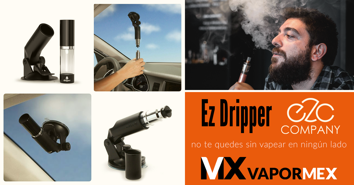 MexVaporMex's tweet photo. Drippea en tu auto sin riesgos ni complicaciones con el EZ Dripper https://t.co/RElecUx2iM https://t.co/pIzJdsIVer