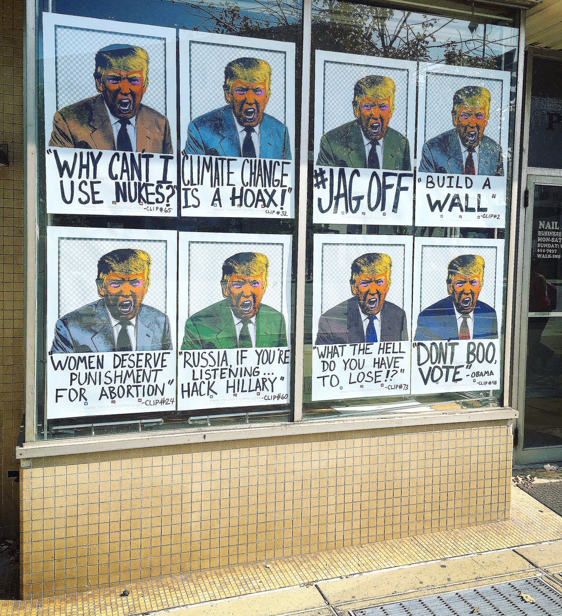 TrumpDicPic's tweet photo. @howardfineman would appreciate any assistance for a fellow yinzers anti trump project. check out 6119 Penn ave https://t.co/JLZndc36IF