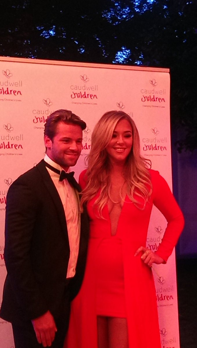 Taylor Ward and James Hill at last night's <a href="/CremeBall/">Creme de la Creme</a> <a href="/EntertainToday/">Entertainment Today</a>