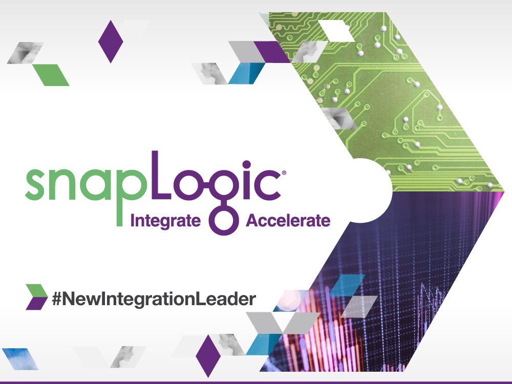 SnapLogic's tweet photo. With the #NewIntegrationLeader, you can integrate anything, anytime, anywhere https://t.co/CTtA6FRFxK #connectfaster https://t.co/UXkjBJBoYr