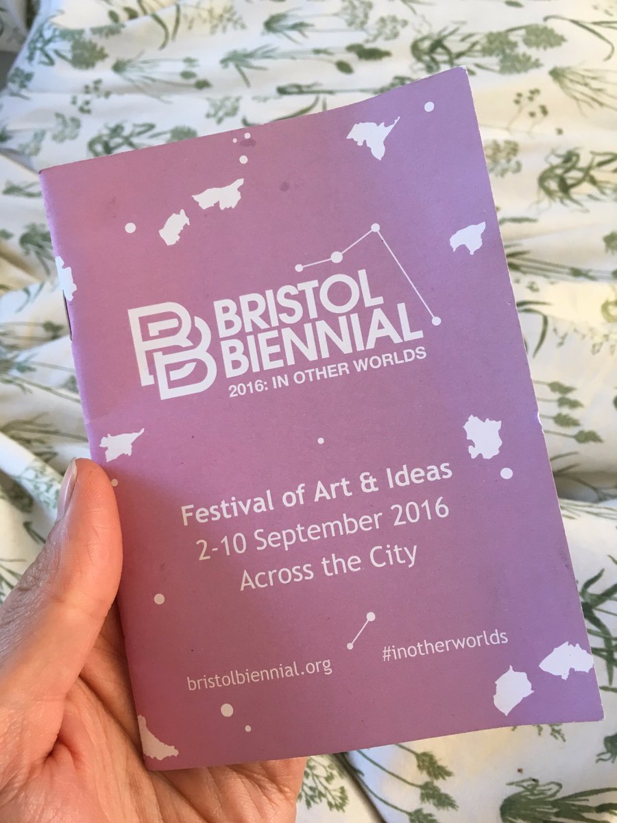 NesbethClark's tweet photo. Proud to have been a part of @BristolBiennial #inotherworlds. Big kudos to the team &amp; it's Artists. What an impact! https://t.co/2crVwBKB3y