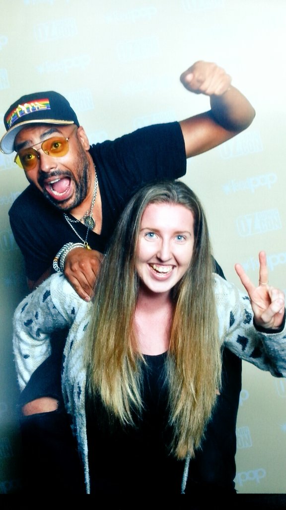 katericho's tweet photo. @RainbowFrancks You said you wanted crazy photos! Thanks for a great day. https://t.co/hKBiJ6OISi